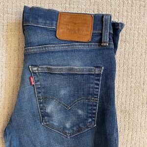 Levi's® Premium 511™ Slim Fit Men's Jeans (Color: Dark Wash; Size: W 33 x L 32)